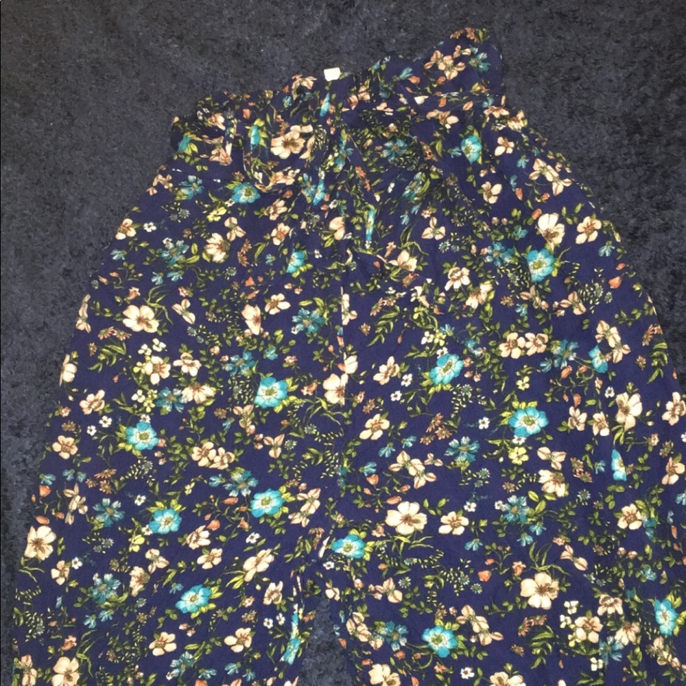 Floral Palazzo Pants